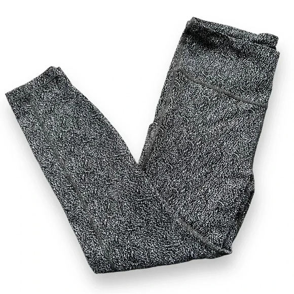 ATHLETA Ultimate Stash Textured 7/8 Tight Black/Grey Size Medium - Picture 1 of 10